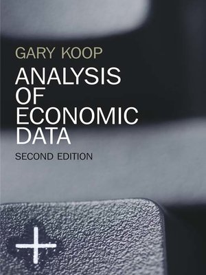 cover image of Analysis of Economic Data